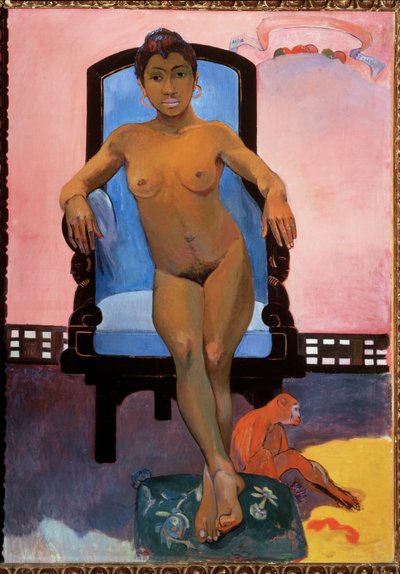 Anna, a javanesa (óleo sobre tela) de Paul Gauguin