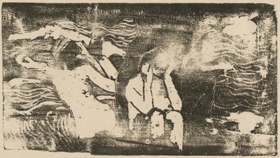 No Black Rocks Aux roches noires, em ou depois de 1895. de Paul Gauguin