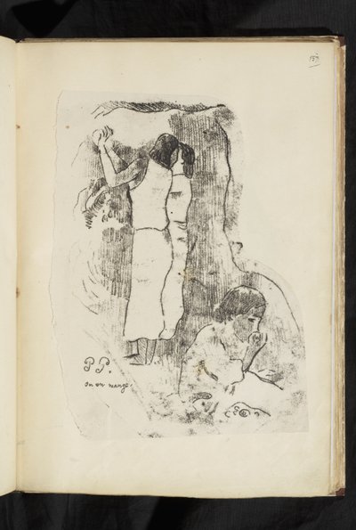 Antes e depois - Comemo-lo de Paul Gauguin