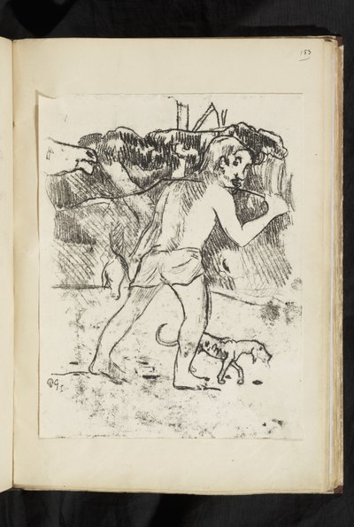 Avant et après - Regresso da caça de Paul Gauguin