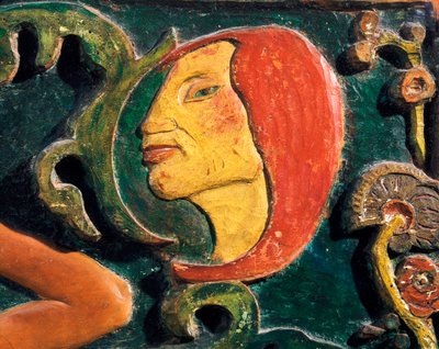 Seja misterioso, detalhe de Paul Gauguin
