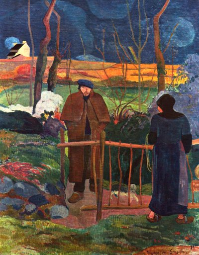 Olá Monsieur Gauguin, 1889. de Paul Gauguin