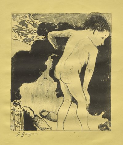 Banhistas Bretões de Paul Gauguin
