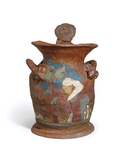Mulher bretã e jovem bretão; Breton e chef modelo de um jovem bretão de Paul Gauguin