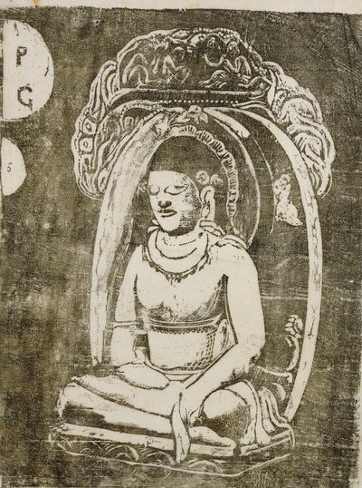 Buda; Bouddha, 1895-1903 de Paul Gauguin
