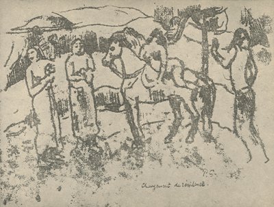 Mudança de residência, 1936 de Paul Gauguin