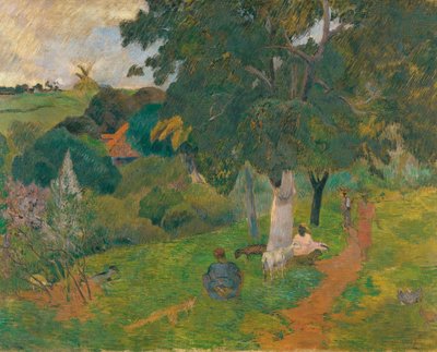 Indo e Vindo, Martinica, 1887 de Paul Gauguin