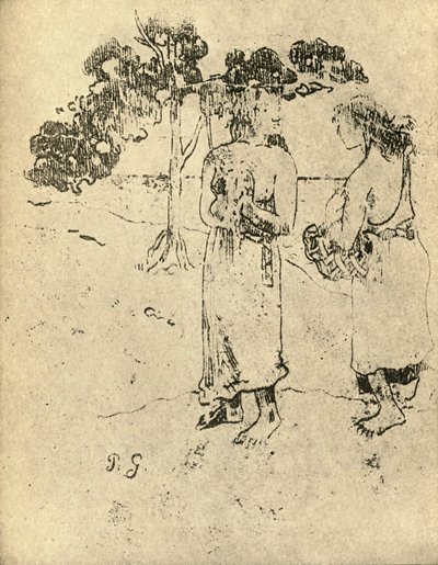 Desenho, 1936 de Paul Gauguin