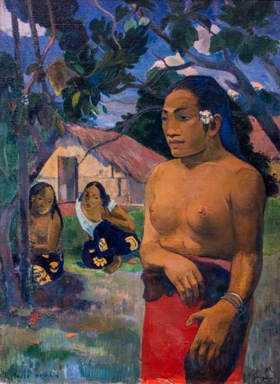 E Haere oe i hia (Para onde vais) de Paul Gauguin