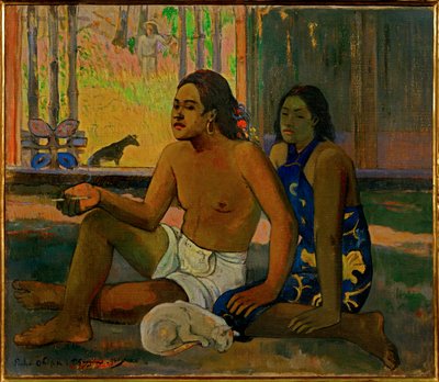 Eiahe Ohipa (óleo sobre tela) de Paul Gauguin