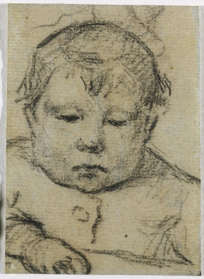 Emil Gauguin quando criança, mão direita para a frente, c. 1875-1876. de Paul Gauguin