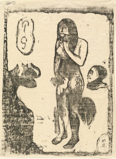 Eva, em ou depois de 1895. de Paul Gauguin