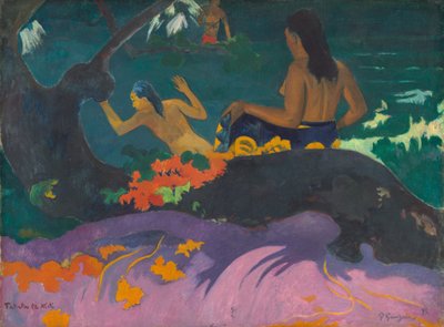 Perto do Sonho (Perto do Mar) de Paul Gauguin