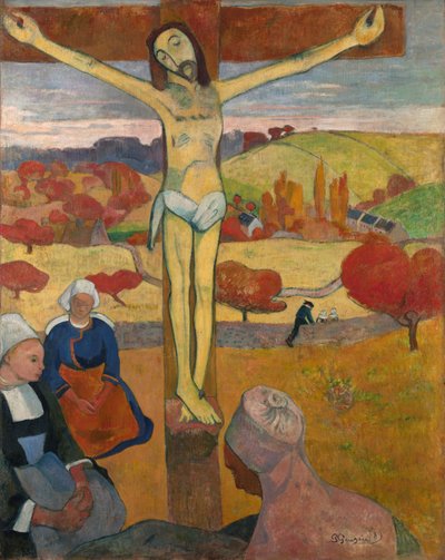 Francês:  Le Christ jaune O Cristo Amarelo de Paul Gauguin