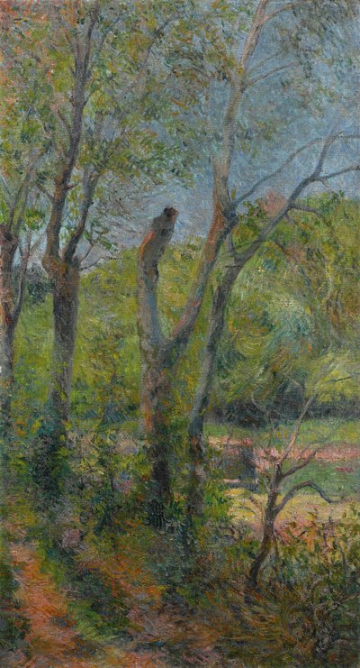 Francês:  Les Saules Willows de Paul Gauguin