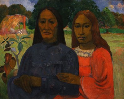 Francês:  Mère et fille Mãe e filha de Paul Gauguin