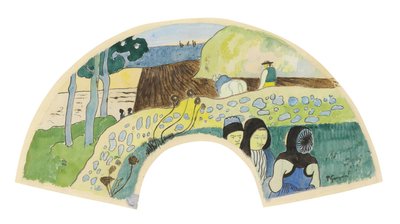 Francês: Scène bretonne de Paul Gauguin