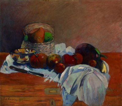 Frutas e Faca Frutas e Faca, 1901. de Paul Gauguin