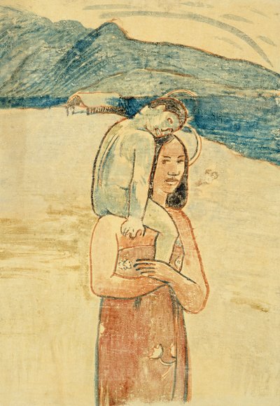 Saúdo-te Maria, c.1894 (lito) de Paul Gauguin