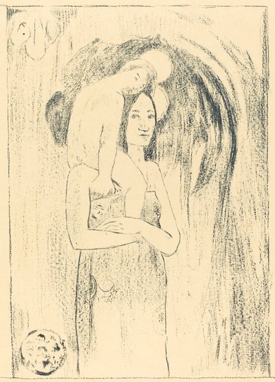 Ia Orana Maria Saudamos-te, Maria, c. 1894. de Paul Gauguin