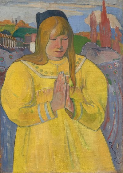 Jovem cristã. 1984 de Paul Gauguin