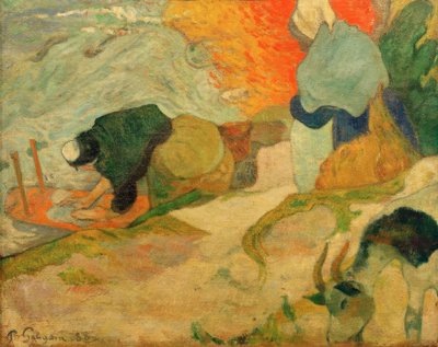 Anilhas em Arles de Paul Gauguin