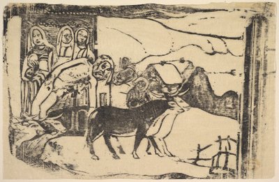 Le Calvarie Breton, 1898-99. de Paul Gauguin