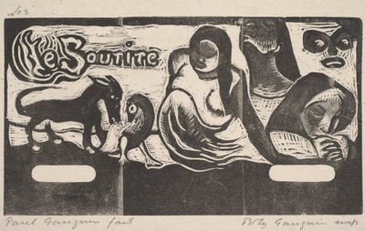 O sorriso, 1899. de Paul Gauguin