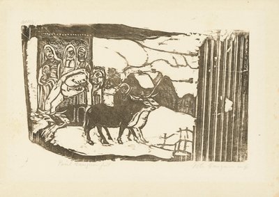 O Calvário Bretão, 1898-99 de Paul Gauguin