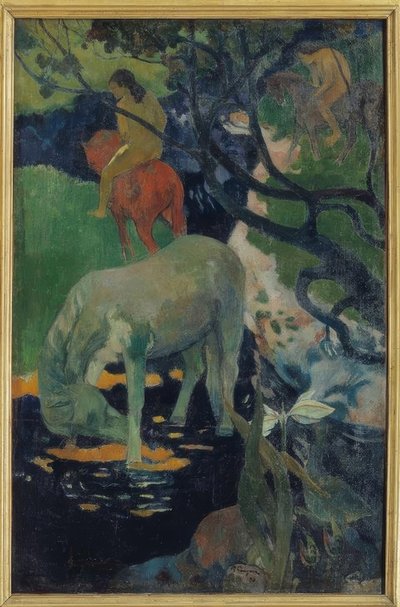 O cavalo branco de Paul Gauguin