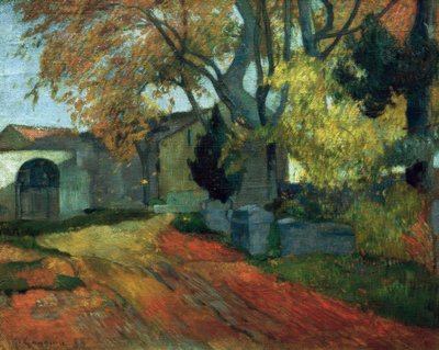 The Alyscamps de Paul Gauguin