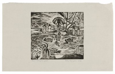 Dia do Deus de Paul Gauguin