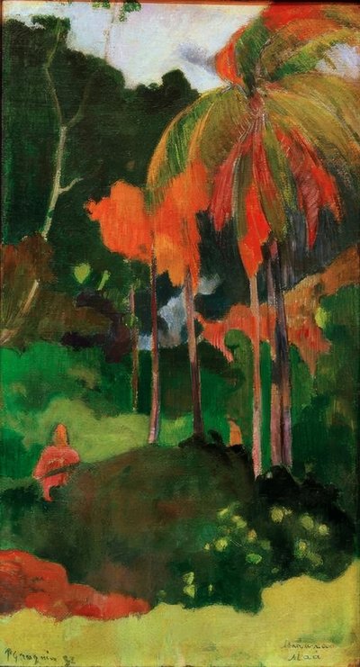 Pedra quente I de Paul Gauguin