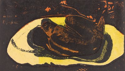 Manao Tupapau Ela é Assombrada por um Espírito, 18941895. de Paul Gauguin