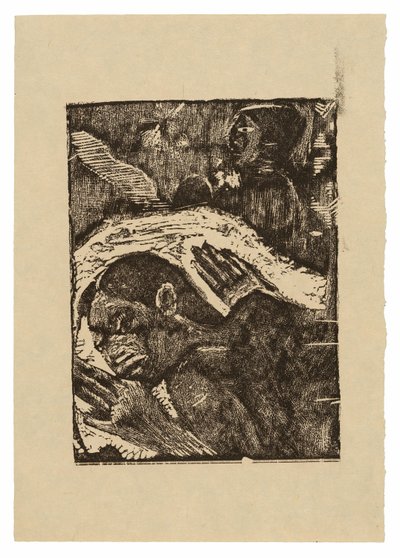 Manao tupapau (Ela pensa no fantasma ou o fantasma pensa nela) de Paul Gauguin