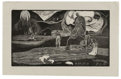 Maruru, Ofertas de gratidão, de Noé Noé, 1894 de Paul Gauguin