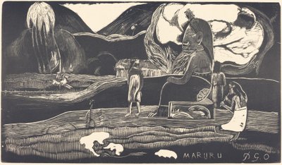 Maruru Obrigado, 18941895. de Paul Gauguin