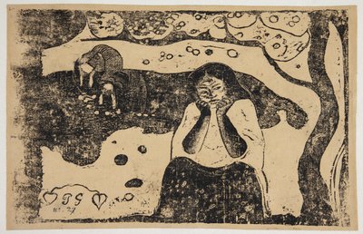misérias humanas. de Paul Gauguin