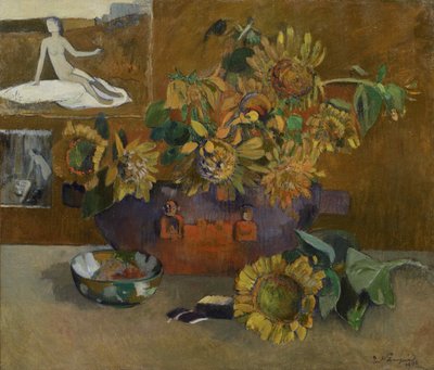 Ainda vida com esperança, 1901. de Paul Gauguin