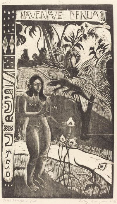 Nave Nave Fenua (Terra Encantadora) de Paul Gauguin
