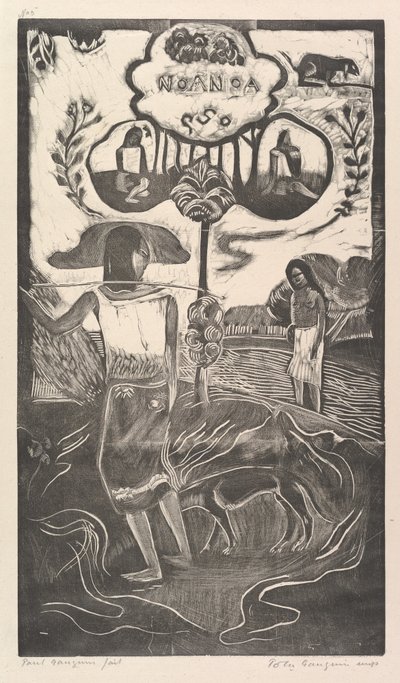 Noah, 1893-94. de Paul Gauguin