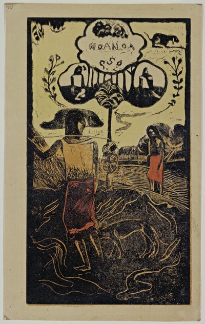 Noa Noa Fragrância Da Série Noa Noa, 1893-1894 de Paul Gauguin