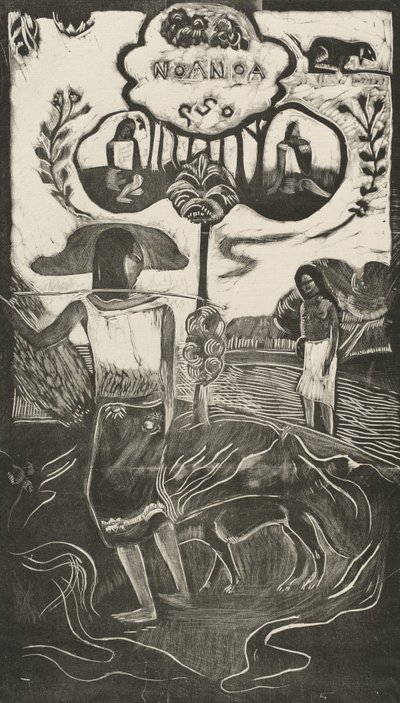Noa Noa Perfumado, Perfumado, 18941895. de Paul Gauguin