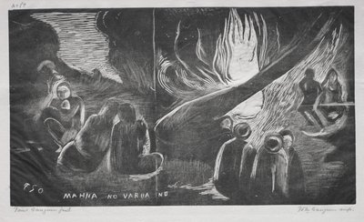 Noé Noé; O Diabo Fala (Mahna No Varua Ino) de Paul Gauguin