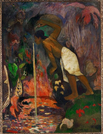 Pape Moe (óleo sobre tela) de Paul Gauguin
