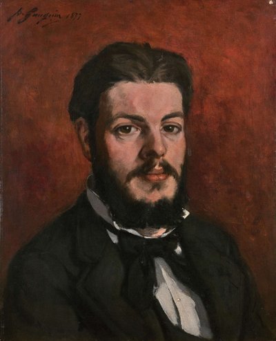 Retrato de Claude Antoine Charles Favre, 1877. de Paul Gauguin