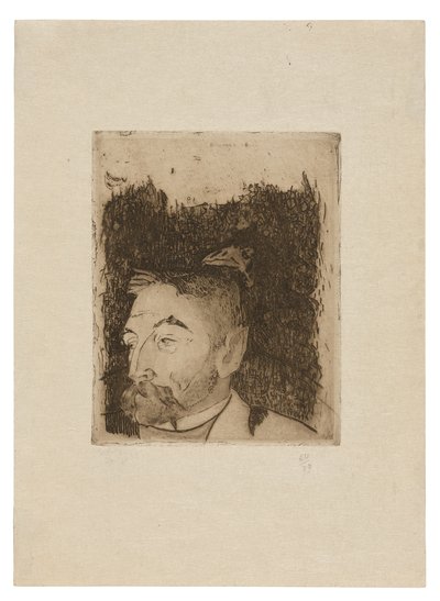 Retrato de Stéphane Mallarmé de Paul Gauguin