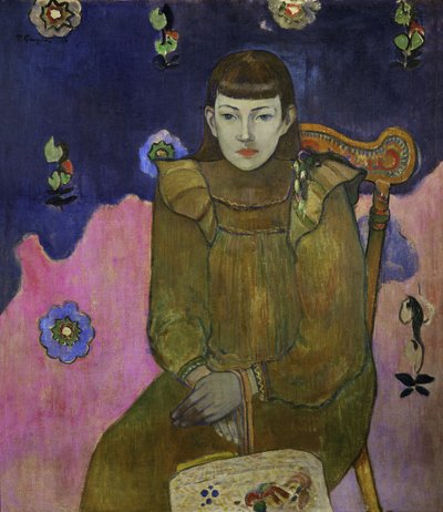 Retrato de Vaiite Jeanne Goupil, 1896 de Paul Gauguin