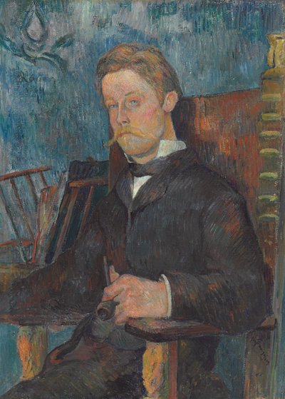 Retrato de um homem, 1884 de Paul Gauguin