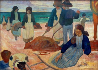 Ramasseuses de varech II (Breton Tongs Collectors II) de Paul Gauguin